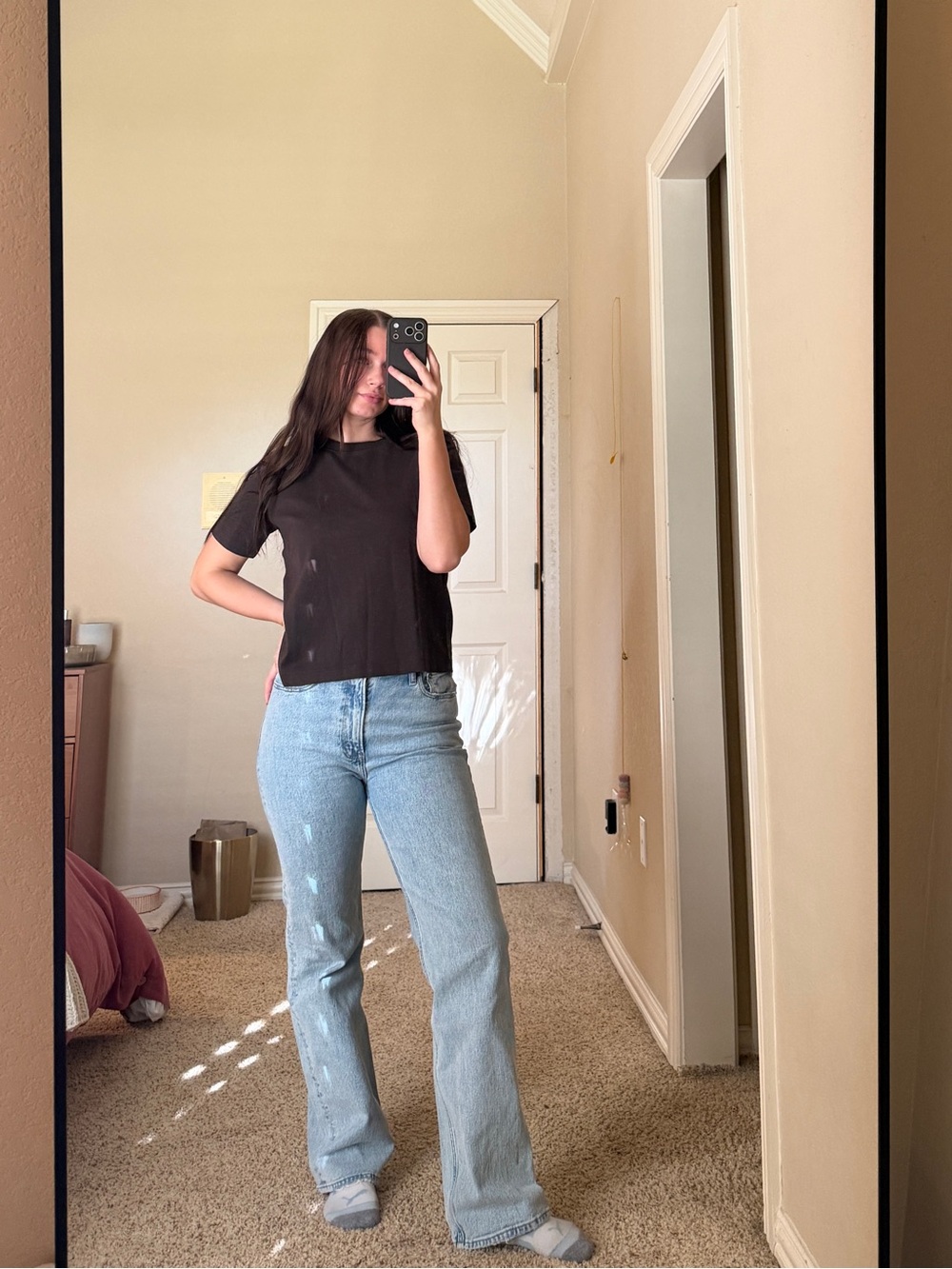 Abercrombie & Fitch high rise 90s relaxed jeans